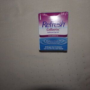 Refresh Celluvisc Lubricant Eye Gel - Pack of 30 Single-Use Containers